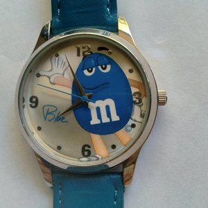 Blue M&M's  watch